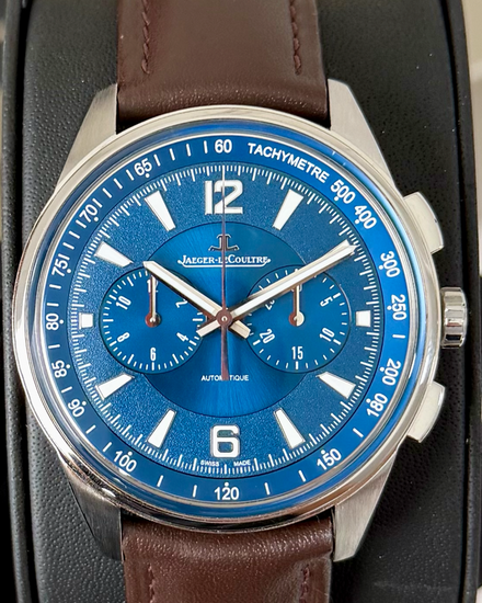 2019 Jaeger-LeCoultre Polaris 42MM Blue Dial Leather Strap (Q9028480)