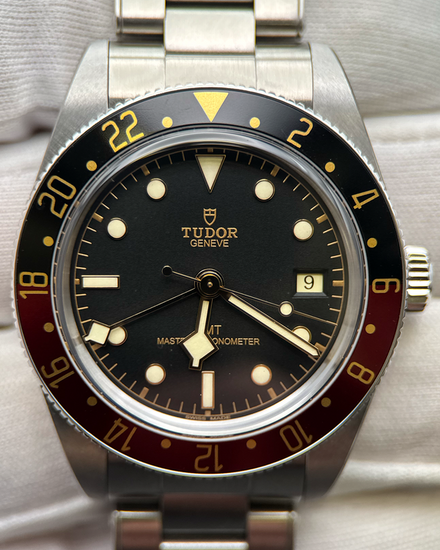 2025 Tudor Black Bay 58 GMT "Coke" 39MM Black Dial Steel Bracelet (7939G1A0NRU)