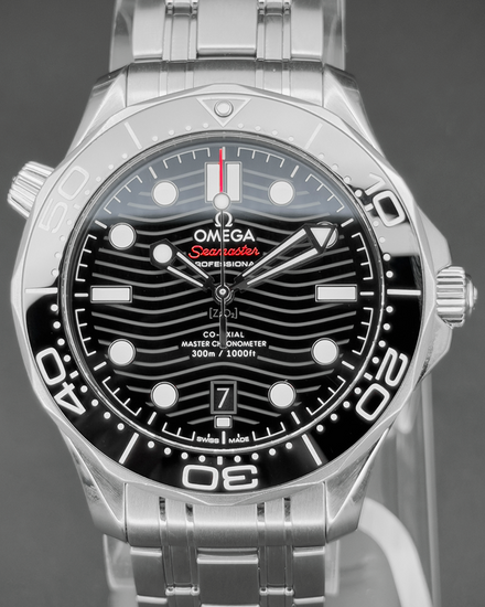 Omega Seamaster Diver 300M 42MM Black Dial Steel Bracelet (210.32.42.20.01.001)