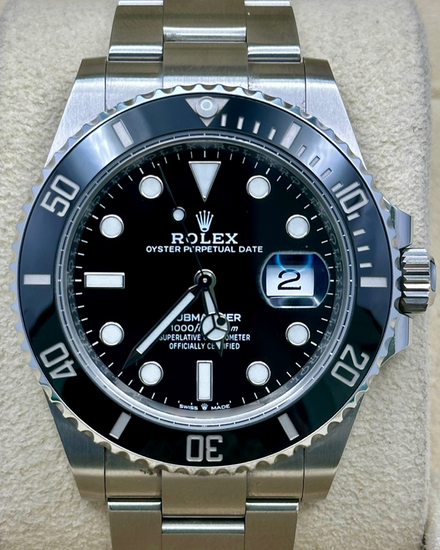 2021 Rolex Submariner Date 41MM Black Dial Oyster Bracelet (126610LN)