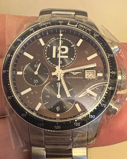 Longines Grande Vitesse 42MM Brown Dial Steel Bracelet (L3.636.4)