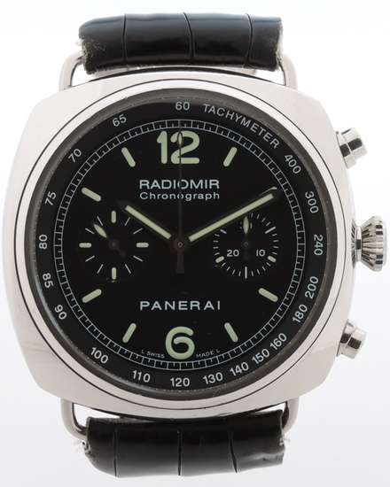 2007 Panerai Radiomir 45MM Black Dial Leather Strap (PAM00288)