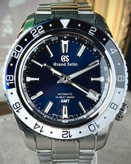 2022 Grand Seiko Sport GMT 44.2MM Blue Dial Steel Bracelet (SBGJ237)