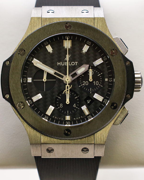 Hublot Big Bang 44MM Carbon Fiber Dial Rubber Strap (301.SM.1770.RX)