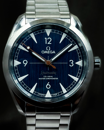 2025 Omega Seamaster Railmaster 40MM Blue Dial Steel Bracelet (220.10.40.20.03.001)