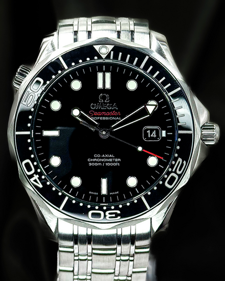 No Reserve - 2019 Omega Seamaster Diver 300M 41MM Black Dial Steel Bracelet (212.30.41.20.01.003)