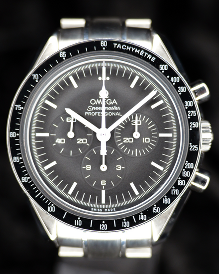 2014 Omega Speedmaster Professional Moonwatch 42MM Black Dial Steel Bracelet (311.30.42.30.01.005)