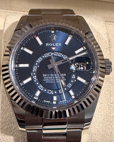 2019 Rolex Sky-Dweller 42MM Blue Dial Oyster Bracelet (326934)