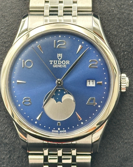 2025 Tudor 1926 Luna 39MM Blue Dial Steel Bracelet (91560)