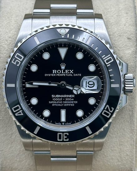 2023 Rolex Submariner Date 41MM Black Dial Oyster Bracelet (126610LN)
