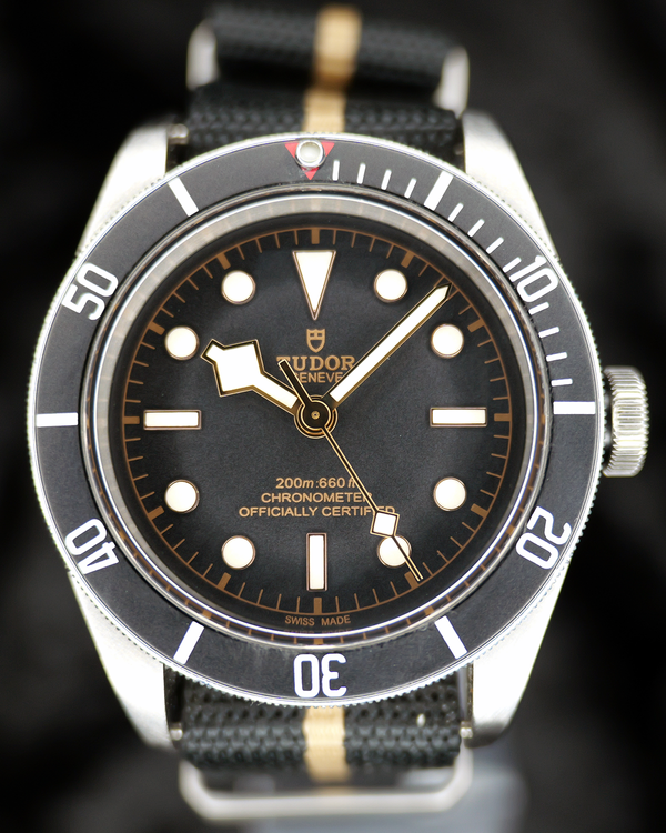 2020 Tudor Black Bay 41MM Black Dial Textile Strap (79230N)