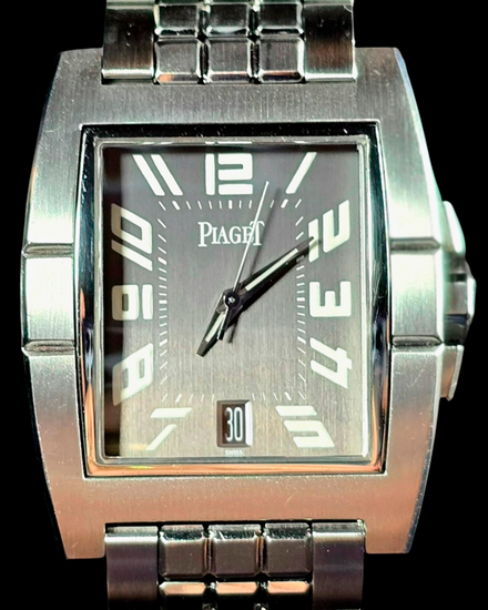 Piaget Upstream 33MM Grey Dial Steel Bracelet (27050)