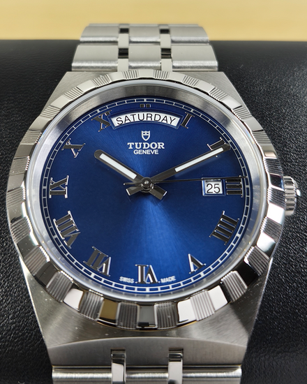 No Reserve - 2025 Tudor Royal 41MM Blue Dial Steel Bracelet (28600)