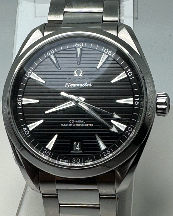 2019 Omega Seamaster Aqua Terra 150M 41MM Black Dial Steel Bracelet (220.10.41.21.01.001)