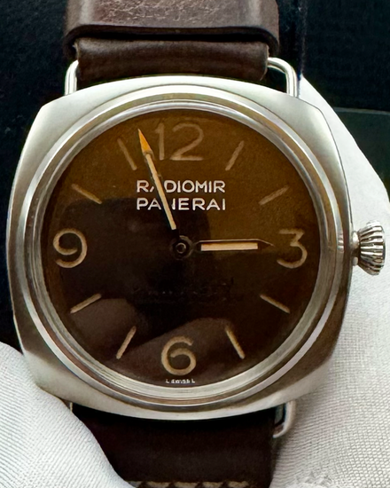 2021 Panerai Radiomir Venti 3 Days Paneristi L.E. 45MM Brown Dial Leather Strap (PAM02020)