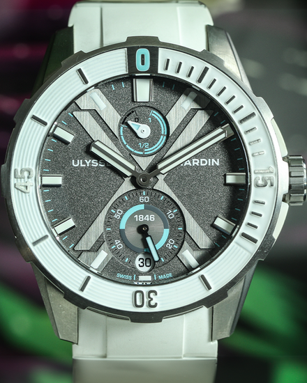 2021 Ulysse Nardin Diver Diver X Antarctica L.E. 44MM Grey Dial Rubber Strap (1183-170/90-ANT)