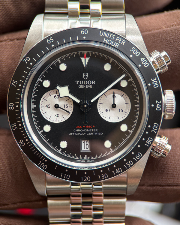 2025 Tudor Black Bay Chrono 41MM Black Dial Steel Bracelet (79360N)