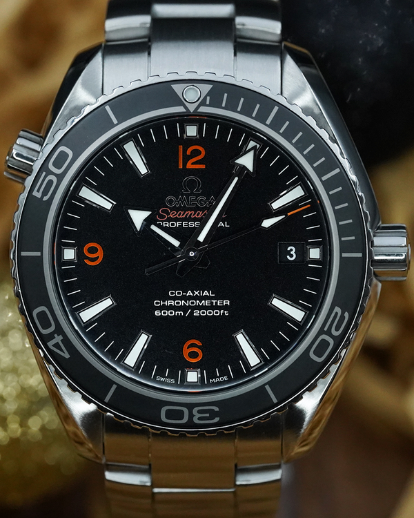 No Reserve - 2018 Omega Seamaster Planet Ocean 600M 42MM Black Dial Steel Bracelet (232.30.42.21.01.003)