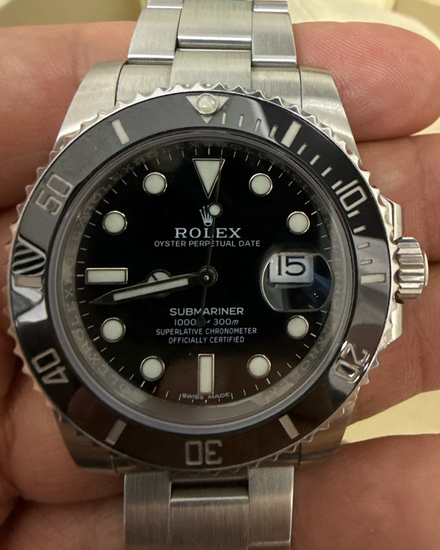 Rolex Submariner Date 40MM Black Dial Oyster Bracelet (116610LN)