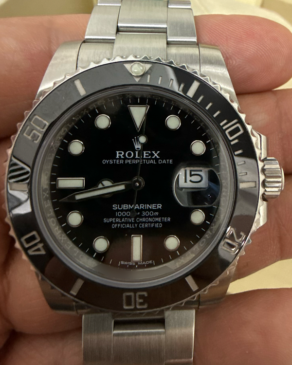 Rolex Submariner Date 40MM Black Dial Oyster Bracelet (116610LN)