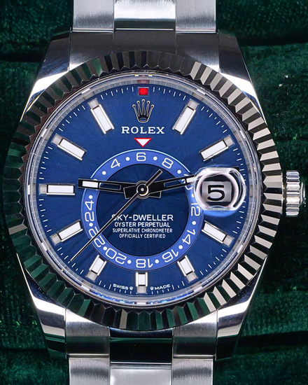 2024 Rolex Sky-Dweller 42MM Blue Dial Oyster Bracelet (336934)