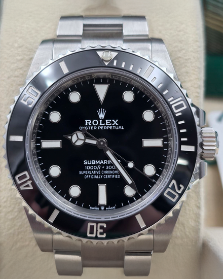 2021 Rolex Submariner No-Date 41MM Black Dial Oyster Bracelet (124060)