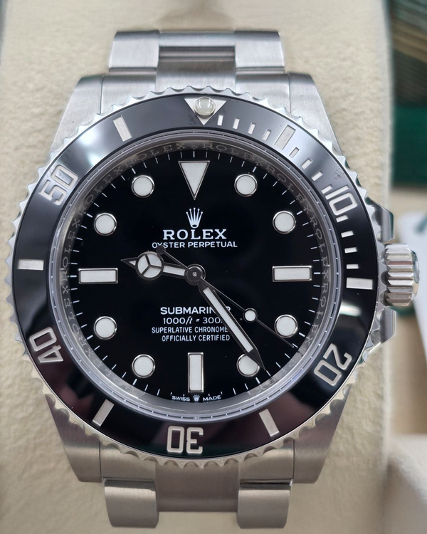 2021 Rolex Submariner No-Date 41MM Black Dial Oyster Bracelet (124060)