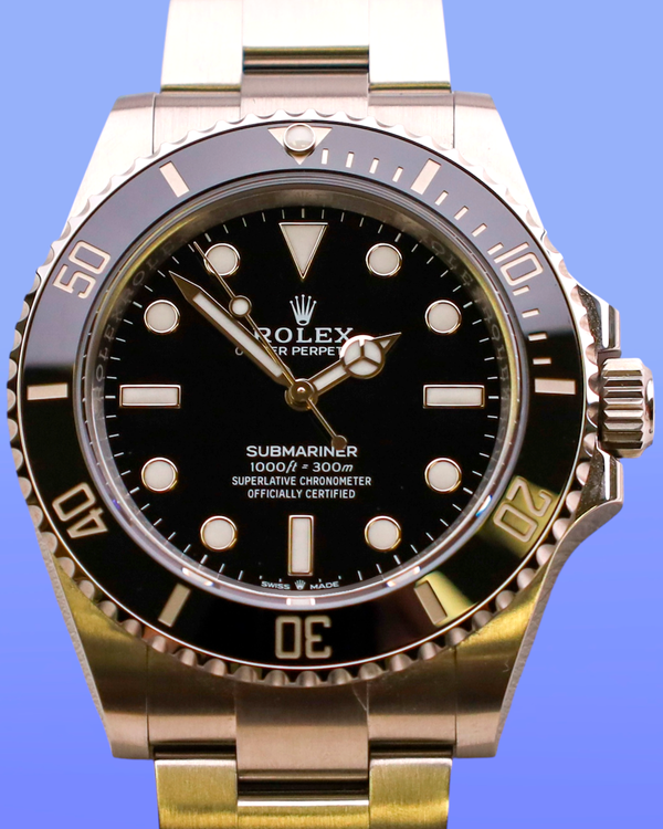 2025 Rolex Submariner No-Date 41MM Black Dial Oyster Bracelet (124060)
