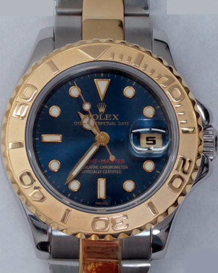 Rolex Yacht-Master 29MM Blue Dial Two-Tone Oyster Bracelet (69623)