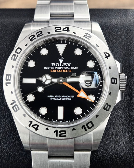 2021 Rolex Explorer II 42MM Black Dial Oyster Bracelet (226570)