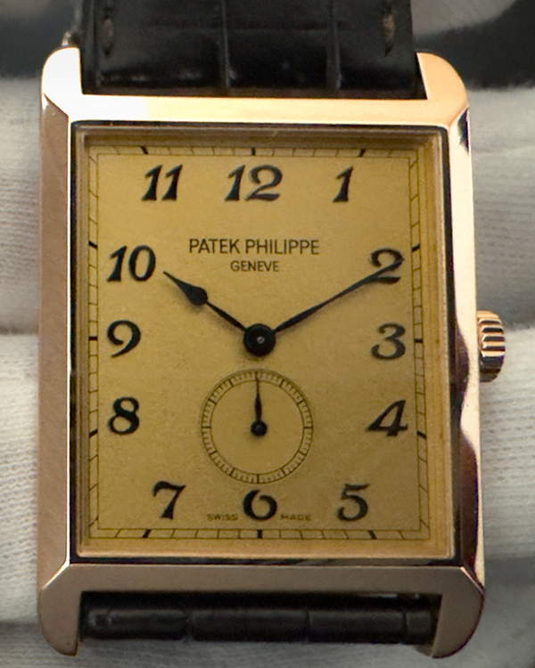 2008 Patek Philippe Gondolo 44MM Champagne Dial Leather Strap (5109 R)