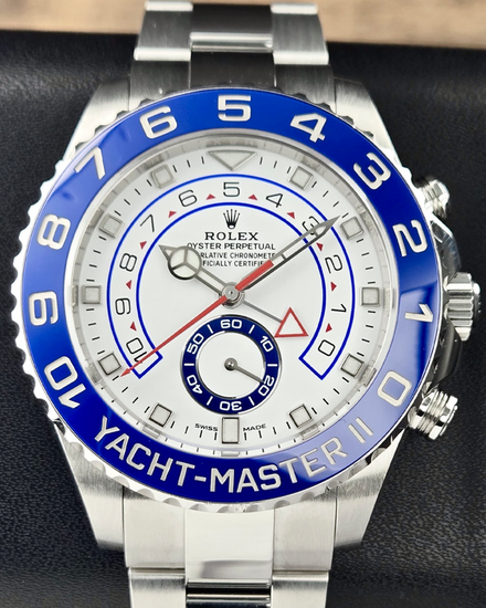 2021 Rolex Yacht-Master II 44MM White Dial Oyster Bracelet (116680)