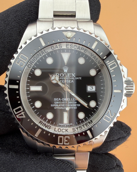2013 Rolex Sea-Dweller Deepsea 44MM Black Dial Oyster Bracelet (116660)
