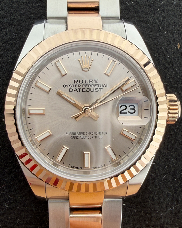 Rolex Lady-Datejust 28MM Sundust Dial Two-Tone Jubilee Bracelet (279171)
