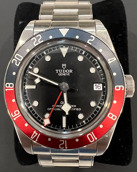 2024 Tudor Black Bay GMT "Pepsi" 41MM Black Dial Steel Bracelet (79830RB)