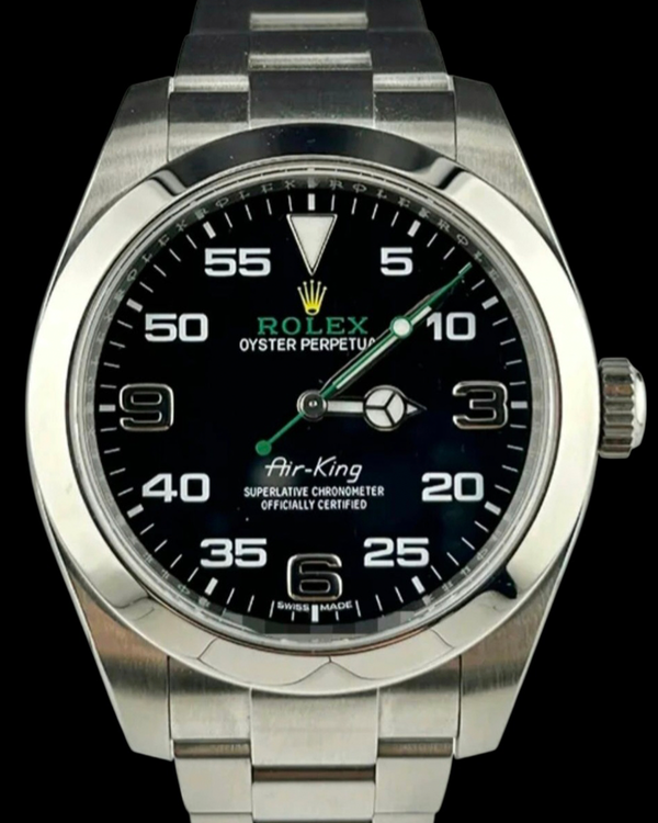 2020 Rolex Air-King 40MM Black Dial Oyster Bracelet (116900)