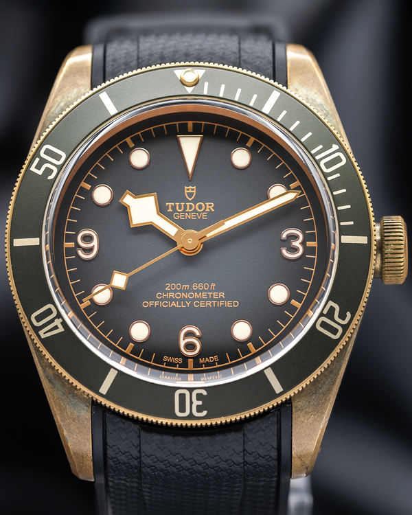 2021 Tudor Black Bay Bronze 43MM Grey Dial Rubber Strap (79250BA)