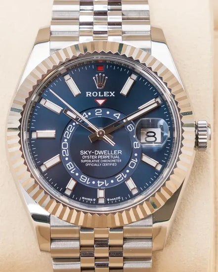 2024 Rolex Sky-Dweller 42MM Blue Dial Jubilee Bracelet (336934)