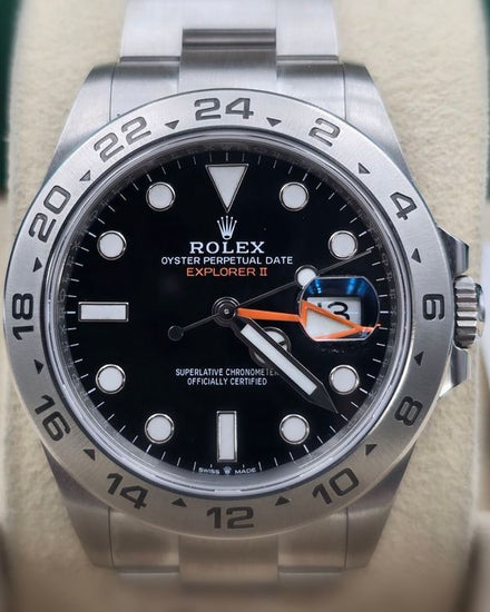 2024 Rolex Explorer II 42MM Black Dial Oyster Bracelet (226570)
