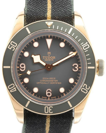 2019 Tudor Black Bay Bronze 43MM Grey Dial Textile Strap (79250BA)
