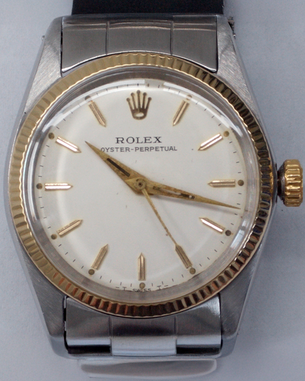 Rolex Oyster Perpetual 31MM Ivory Dial Oyster Bracelet (6551)