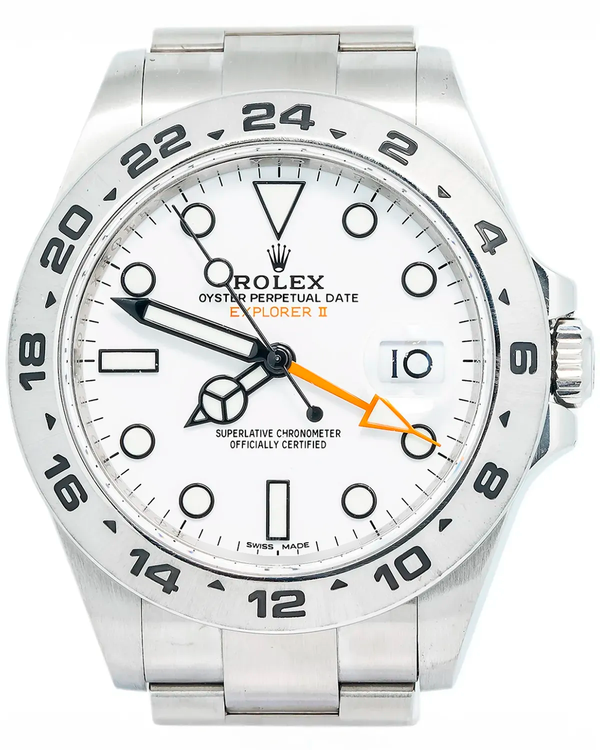 Rolex Explorer II "Polar" 42MM White Dial Oyster Bracelet (216570)