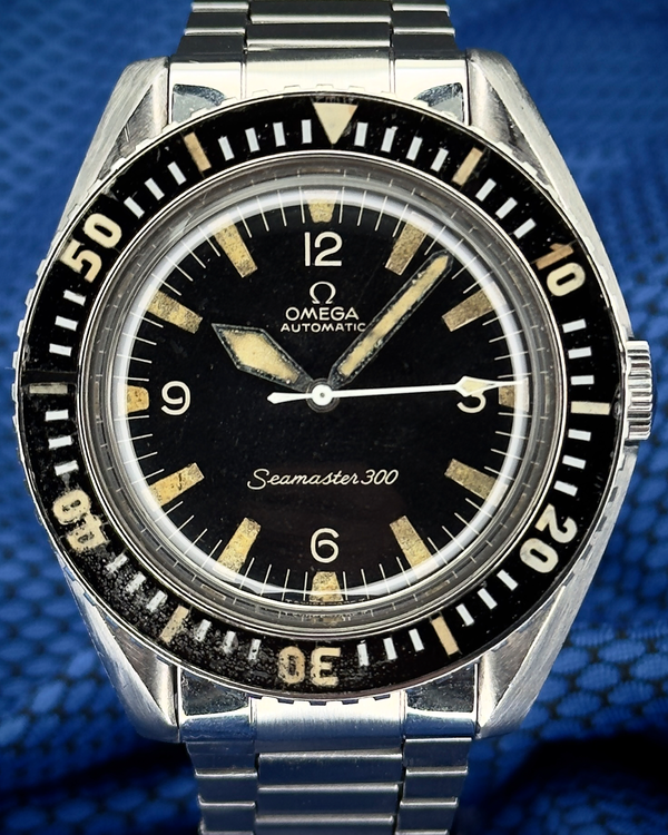 1966 Omega Seamaster 300 41MM Black Dial Steel Bracelet (160.024)