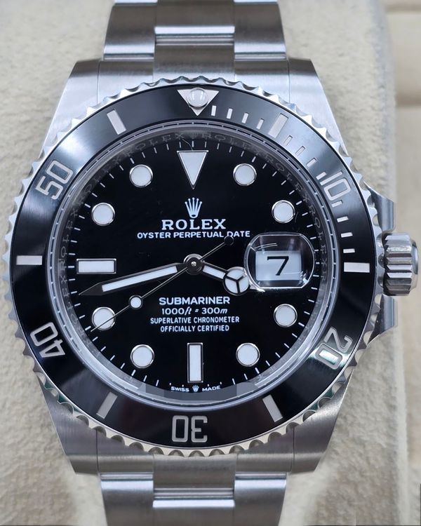 2024 Rolex Submariner Date 41MM BLack Dial Oyster Bracelet (126610LN)
