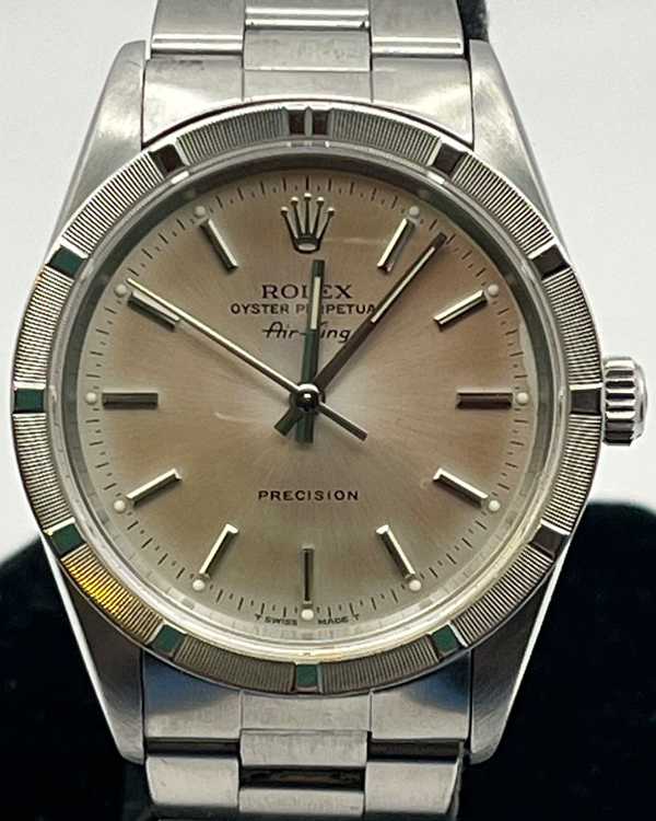 1999 Rolex Air-King 34MM Silver Dial Oyster Bracelet (14010)