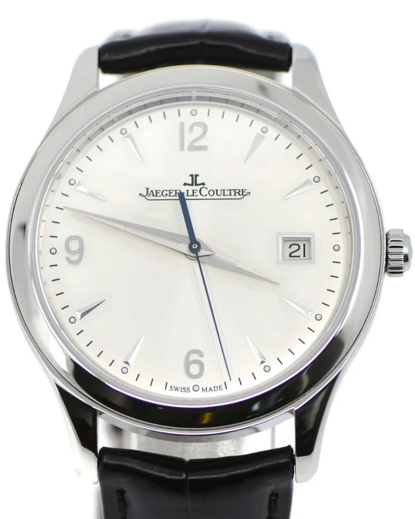 2015 Jaeger-LeCoultre Master Control Date 39MM Silver Dial Leather Strap (Q1548420)