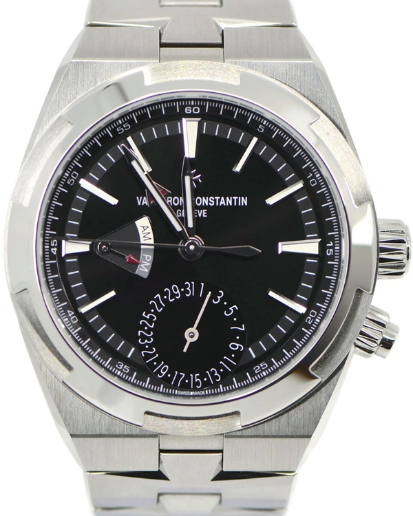 2024 Vacheron Constantin Overseas Dual Time 41MM Black Dial Steel Bracelet (7900V/110A-B546)