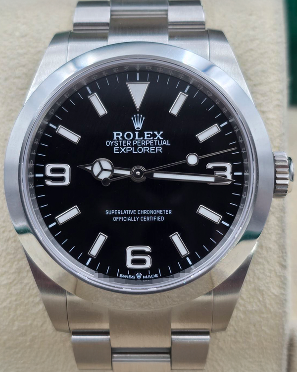 2024 Rolex Explorer 40MM Black Dial Oyster Bracelet (224270)