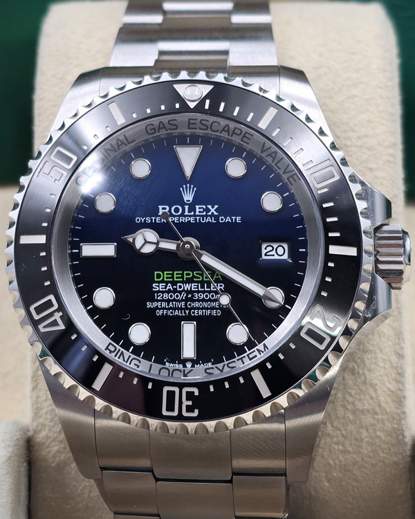 2022 Rolex Sea-Dweller Deepsea "James Cameron" 44MM Blue Dial Oyster Bracelet (136660)
