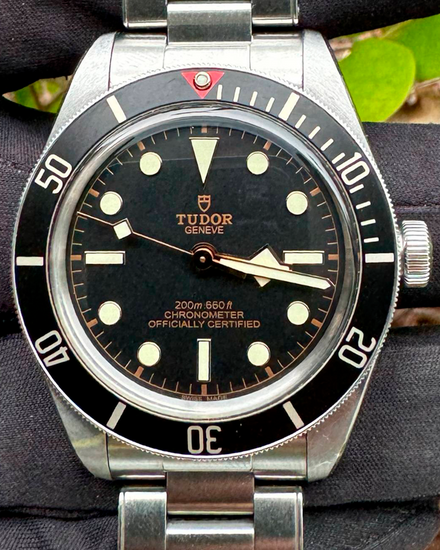 2021 Tudor Black Bay 58 39MM Black Dial Steel Bracelet (79030N)